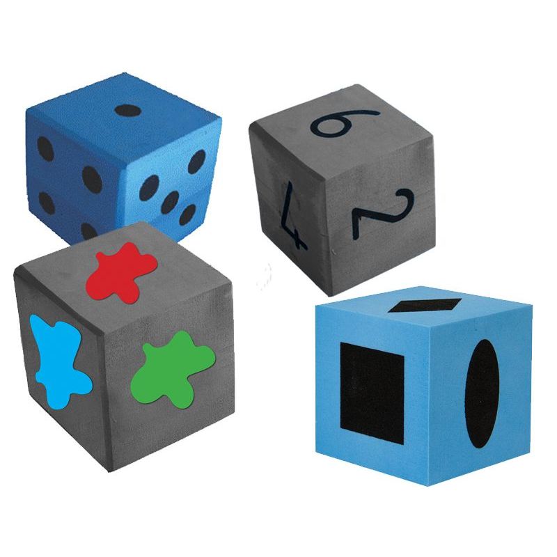 Basic Large Foam Dice Set (4pc)