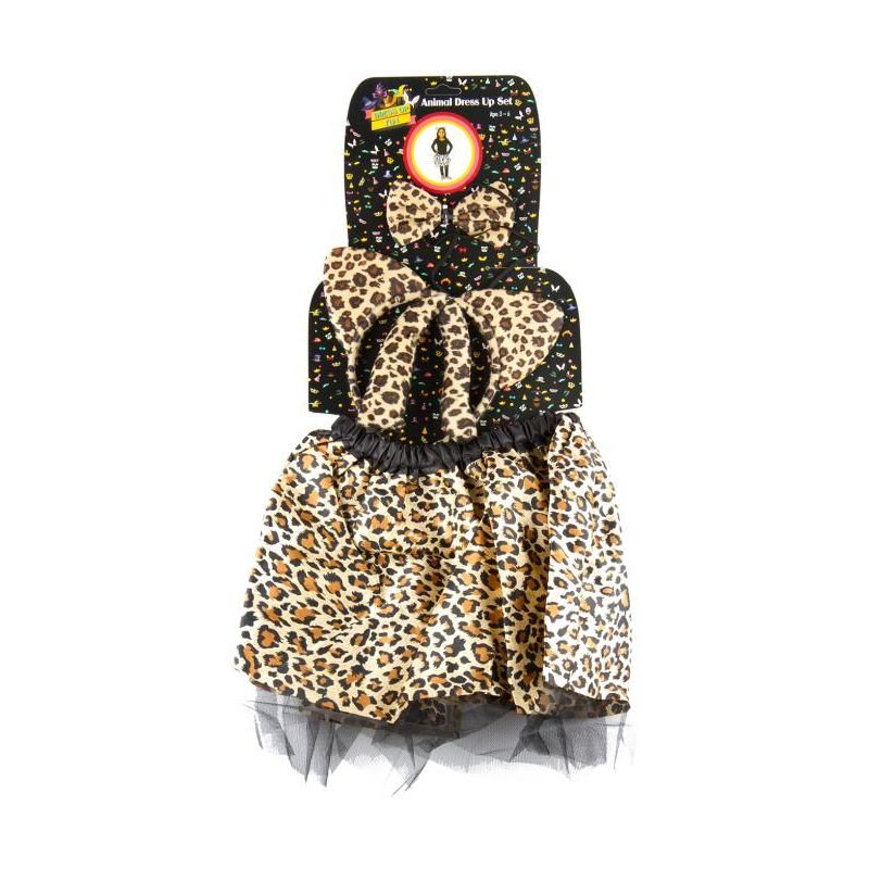 Fantasy Clothes - Skirt & Accessories - Leopard Print