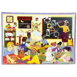 Puzzle A3 - Look Again Classroom  2in1 (2x60pc) - cardboard