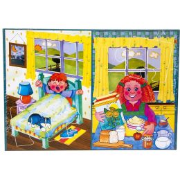 Puzzle A4 - At Home 4in1 (9 12 15 18pc) - cardboard