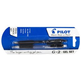 Combo - G-2  Pen & Pencil Set - Black - Pilot