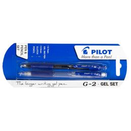 Combo - G-2  Pen & Pencil Set - Blue - Pilot