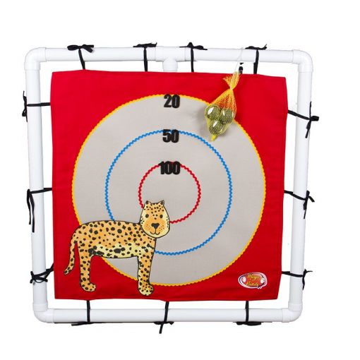 PVC - Number & Shapes Target Game - Single 2-Sided Mat in Frame