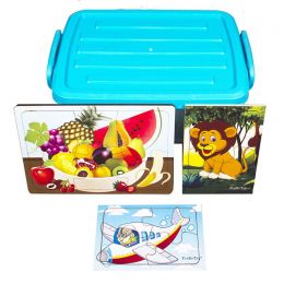 KIT - Puzzle Wooden in a...