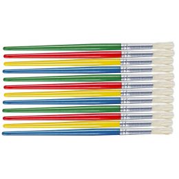 Brushes Coloured - Round Midi (12pc)