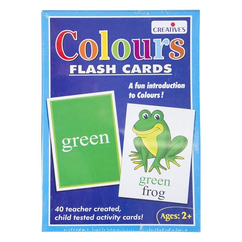 Flash Cards - Colours - Creatives