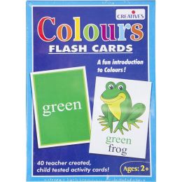 Flash Cards - Colours - Creatives