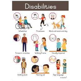 Poster - Disabilities (A2)
