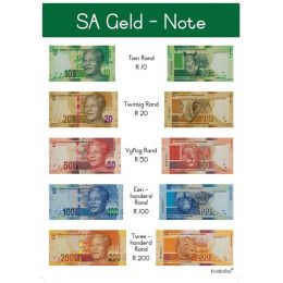 Poster - SA Geld Note (A2)