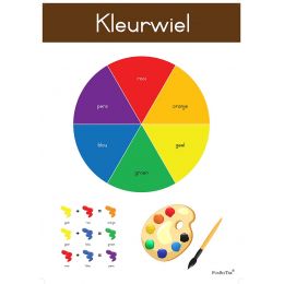 Poster - Kleurwiel - Junior (A2)