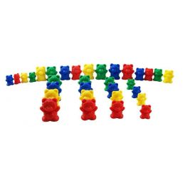 Counters Bear - Weighted Number on Tummy (3 6 9 12g, 4 colour, 48pc)