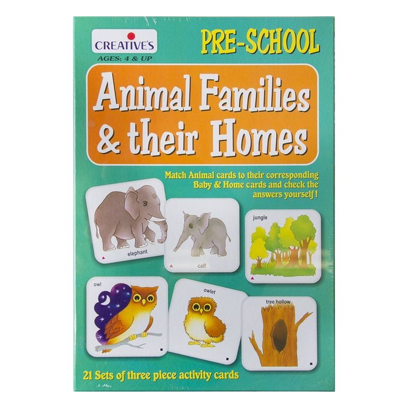 Animal Families & Their Homes (Pre-School)