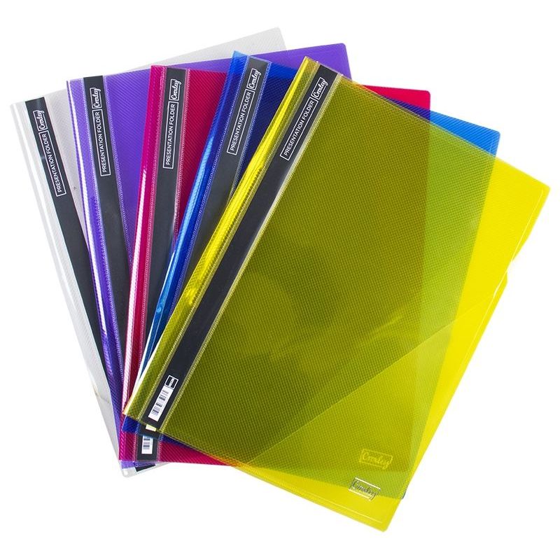 Presentation Folder - Assorted Pk5 - Croxley