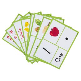 Flash Cards (A6) - Number 1-10 Symbols & Dots - (10pc)