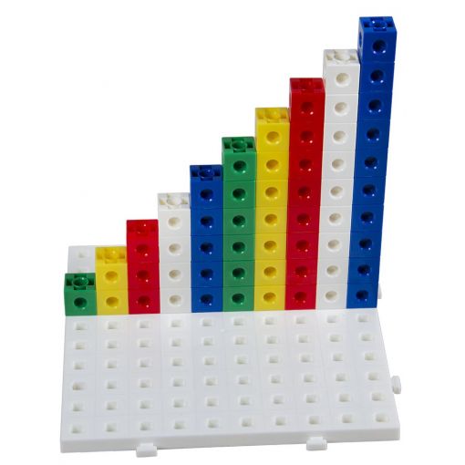 Connect-a-Cube - 2cm (5 colour, 200pc) Linking Cubes