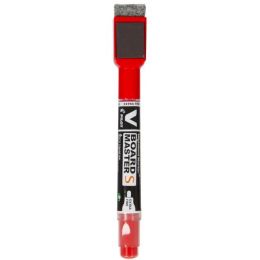 Whiteboard Marker - Extra Fine +Eraser+Magnet - Red (PI)