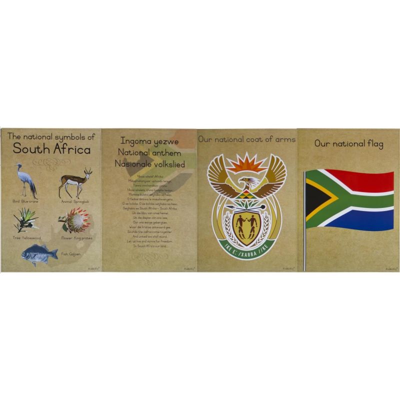 South Africa Poster Set (4 x A2)