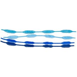 Pipe Cleaners Wavy (10pc) - Blue