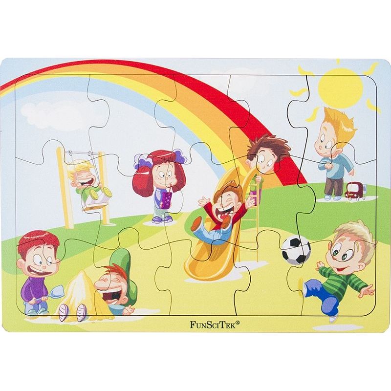 PZ Wood Frame - A4 15pc - Park Fun (BB)