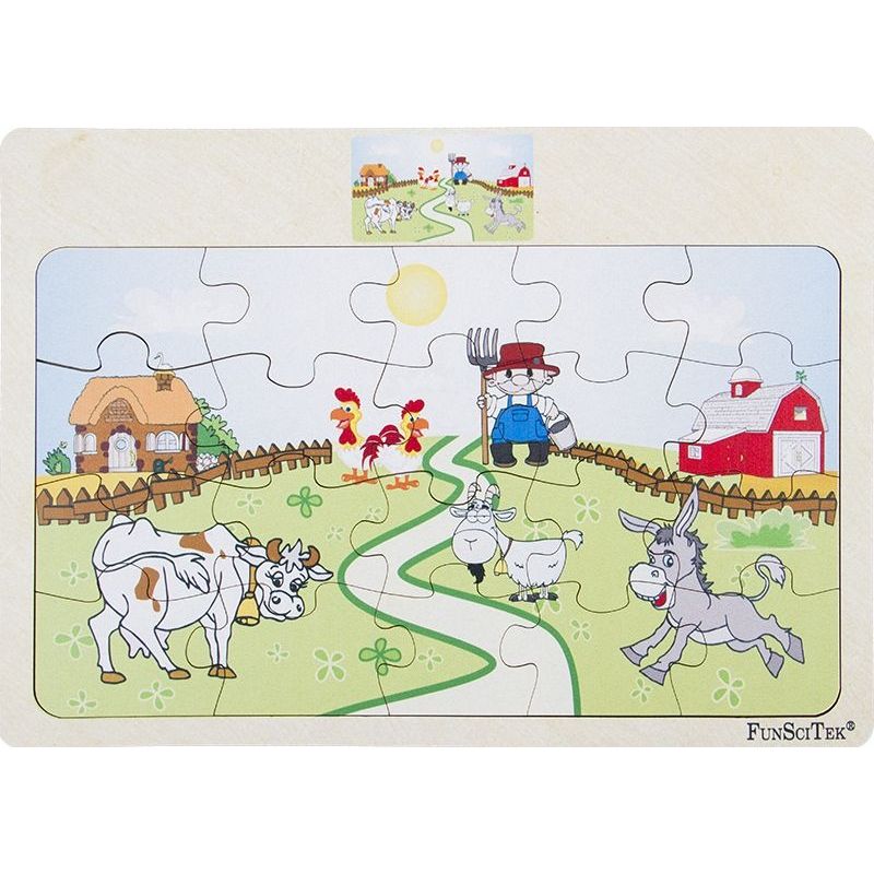 PZ Wood Frame - A4 20pc - The Farm (SP)