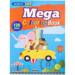 Marlin Kids Mega colouring books 120 page