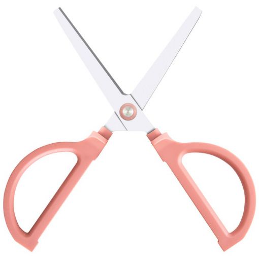 Scissors - 17cm Light Red - Nusign Deli