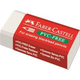 Eraser - 41x19x12mm (30pc) PVC Free - FaberCastell