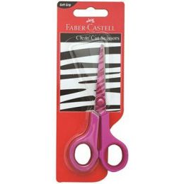 Scissors - Left&Right Clean Cut Soft Grip - FaberCastell