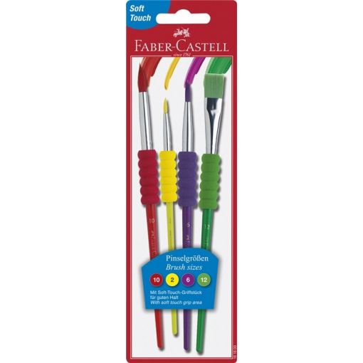 Brushes - Soft Touch Paint Brush Set (4pc)