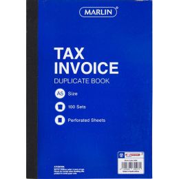Duplicate Book A5 - Marlin - Invoice