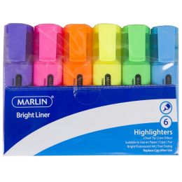 Highlighter - Bright Liner (6pc) - Marlin