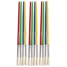 Brushes Coloured - Round Mini (12pc)