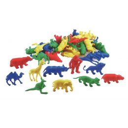 Counters - Wild Animals (10 Animals, 4 colour, 120pc)