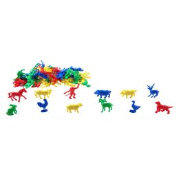 Counters - Animal (192pc, 12-animal, 4-colour)