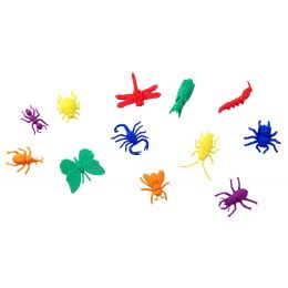 Counters - Insects / Bug - 72pc (12 bug, 6 colour)