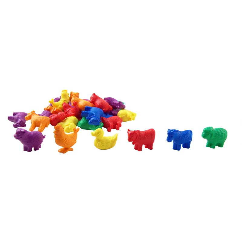 Counters - Farm Animals - 72pc (6design, 6 colour)