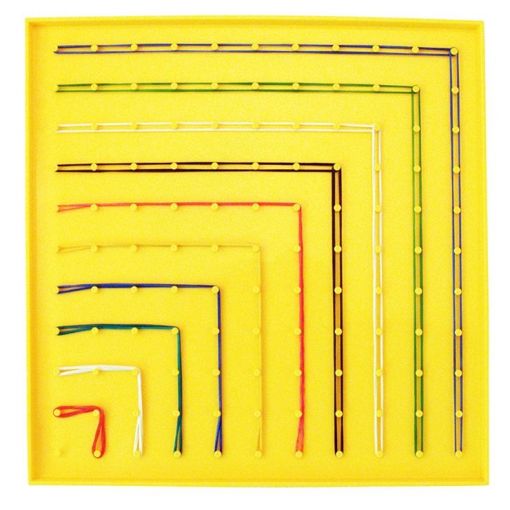 Geoboard 20cm (Square11x11 & Circular) 1pc