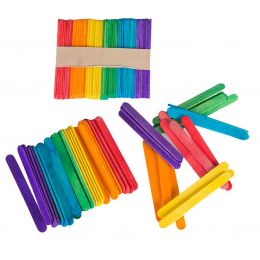 Craft Sticks - 93x10mm Coloured (100pc)