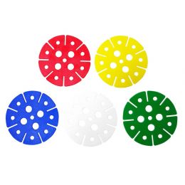 Geoflakes - Round - Jumbo 10cm (5 colour, 50pc)