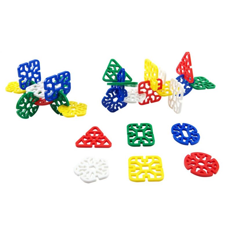 Geoflakes - Six Patterns - Large 6cm (5 colour, 145pc)