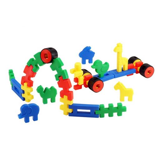 Building Blocks - Wheely Circus Fun (60pc)