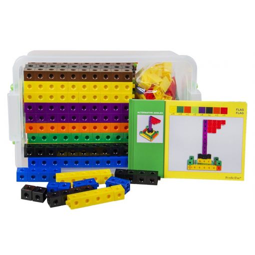 Connect-A-Cube Classroom Set with Activity Cards (600 cubes)