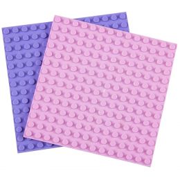 Blocks Basic - Baseplate Small - Girls Colours