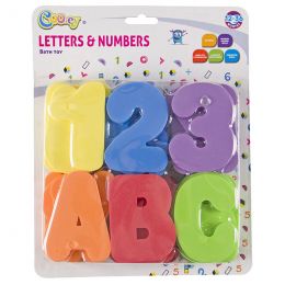 Bathtime - Alphabet 26pc & Numbers 10pc