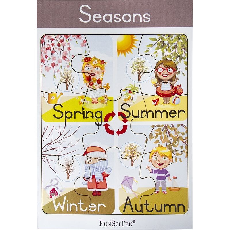 PZ Wood Frame - A4 9pc - Seasons (BB)