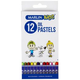 Pastels Oil - Kids 9mm (12pc) - Marlin