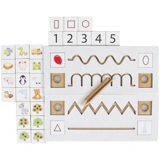 Writing Patterns Game - Wooden (Eng/Afr)