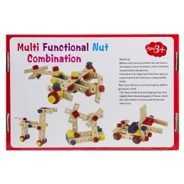 Wooden - Multinut Construction Set (78pc)