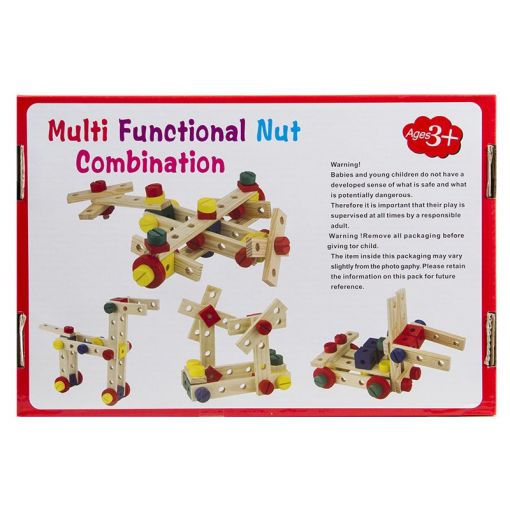 Wooden - Multinut Construction Set (78pc)