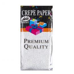 Crepe Paper Folds - Silver ( C36 )